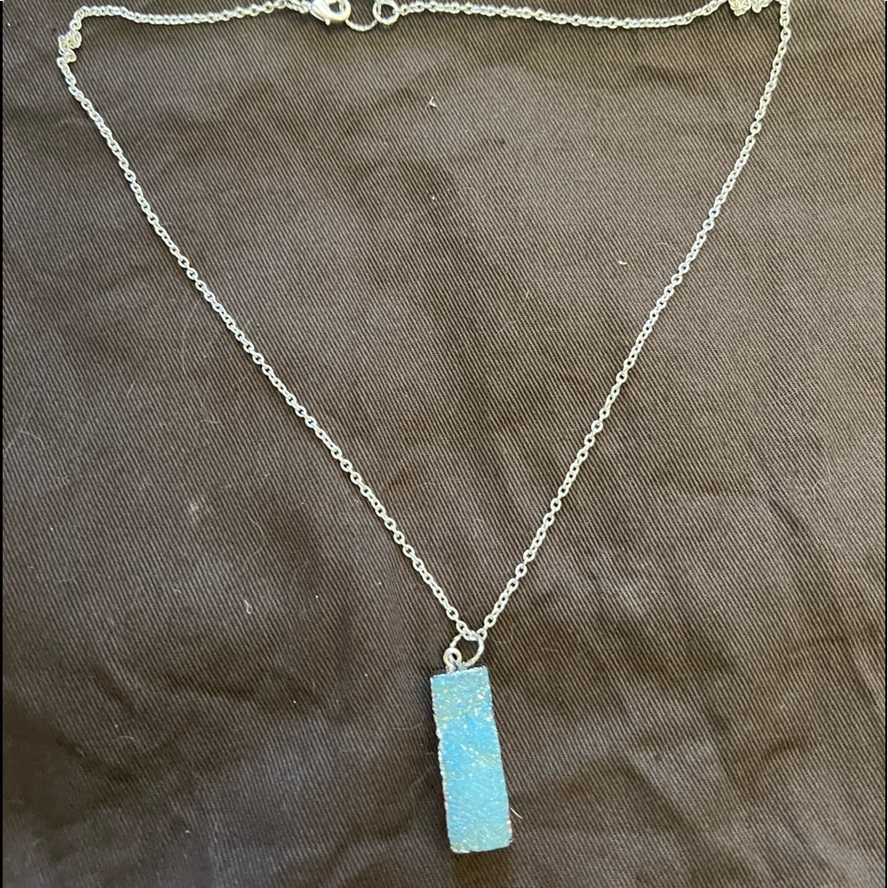 Aquamarine Pendant Necklace